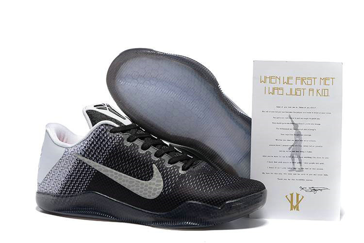 Cheap Nike Kobe 11 Shoe Black Gray